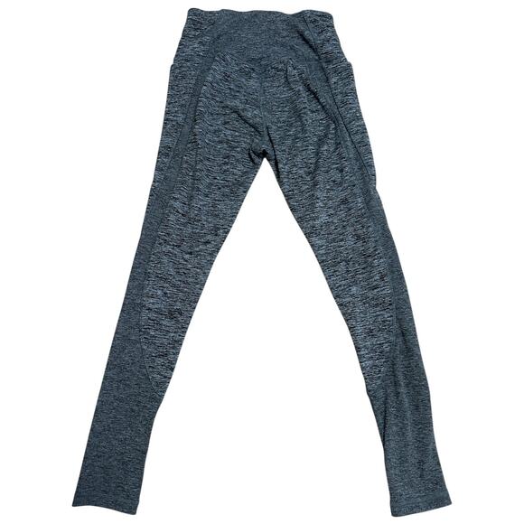 CALIA by Carrie Underwood Blue Ribbed Shaping Leggings Size S Activewear Workout - Picture 2 of 9